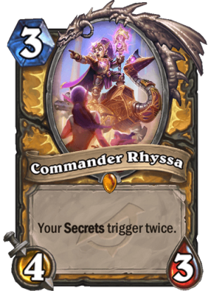 Commander Rhyssa Card