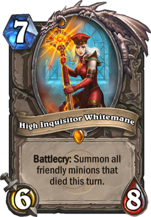 High Inquisitor Whitemane Card